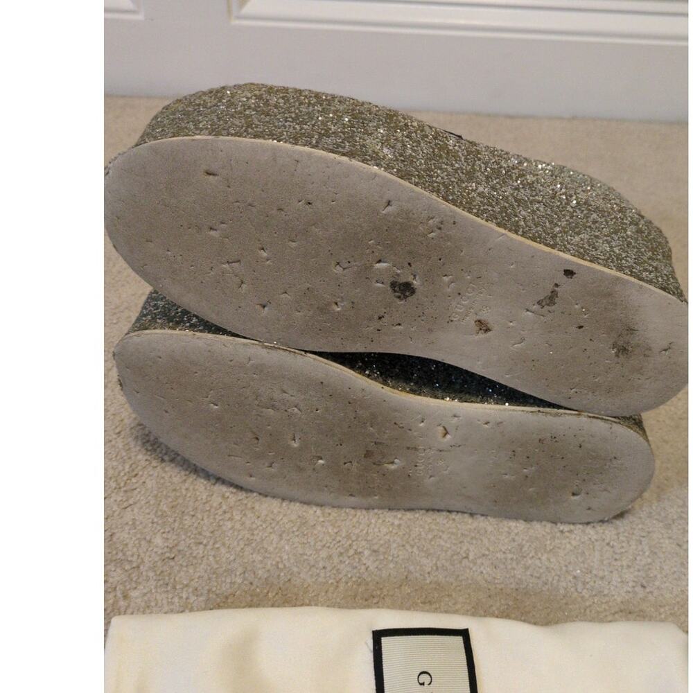 Gucci Peggy Glitter Platform Sneaker - Picture 4 of 15